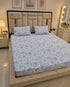 Bluebell Garden Double Bedsheet Set (1 Bedsheet, 2 Pillow Covers)