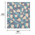 Mosaic Mint Double Bedsheet Set (1 Bedsheet, 2 Pillow Covers)
