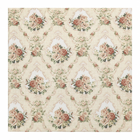 Belle Rose Double Bedsheet Set (1 Bedsheet, 2 Pillow Covers)