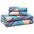Mosaic Mint Double Bedsheet Set (1 Bedsheet, 2 Pillow Covers)
