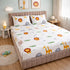 Kinder Soft Jungle Safari Double Bedsheet Set (1 Bedsheet, 2 Pillow Covers)