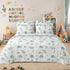 Kinder Soft Dreamy Tails Double Bedsheet Set (1 Bedsheet, 2 Pillow Covers)