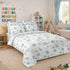 Kinder Soft Dreamy Tails Double Bedsheet Set (1 Bedsheet, 2 Pillow Covers)