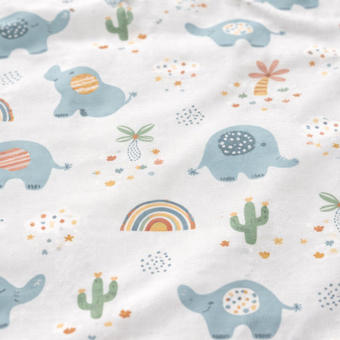Kinder Soft Dreamy Tails Double Bedsheet Set (1 Bedsheet, 2 Pillow Covers)