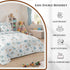Kinder Soft Dreamy Tails Double Bedsheet Set (1 Bedsheet, 2 Pillow Covers)