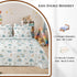Kinder Soft Dreamy Tails Double Bedsheet Set (1 Bedsheet, 2 Pillow Covers)