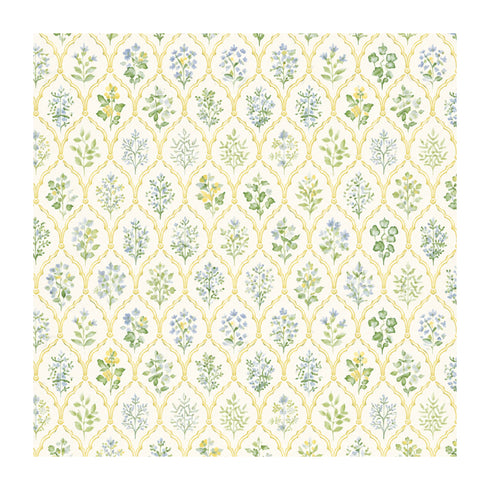 Cloud Soft Verdant Trellis King Size Bedsheet Set (1 Bedsheet, 2 Pillow Covers)