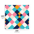 Modern Mosaic King Size Bedsheet Set (1 Bedsheet, 2 Pillow Covers)