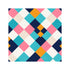Modern Mosaic King Size Bedsheet Set (1 Bedsheet, 2 Pillow Covers)