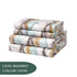 Night Bloom Aqua Marble Double Bedsheet Set (1 Bedsheet, 2 Pillow Covers)