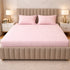 Pink Horizon Double Bedsheet Set (1 Bedsheet, 2 Pillow Covers)
