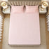 Pink Horizon Double Bedsheet Set (1 Bedsheet, 2 Pillow Covers)