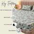 Garden Fresh Double Bedsheet Set (1 Bedsheet, 2 Pillow Covers)
