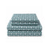 Geo Sage Double Bedsheet Set (1 Bedsheet, 2 Pillow Covers)