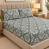 Maharani Green 3Pcs Double Bedsheet Set (1 Bedsheet & 2 Pillow Covers)