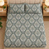 Maharani Green 3Pcs Double Bedsheet Set (1 Bedsheet & 2 Pillow Covers)